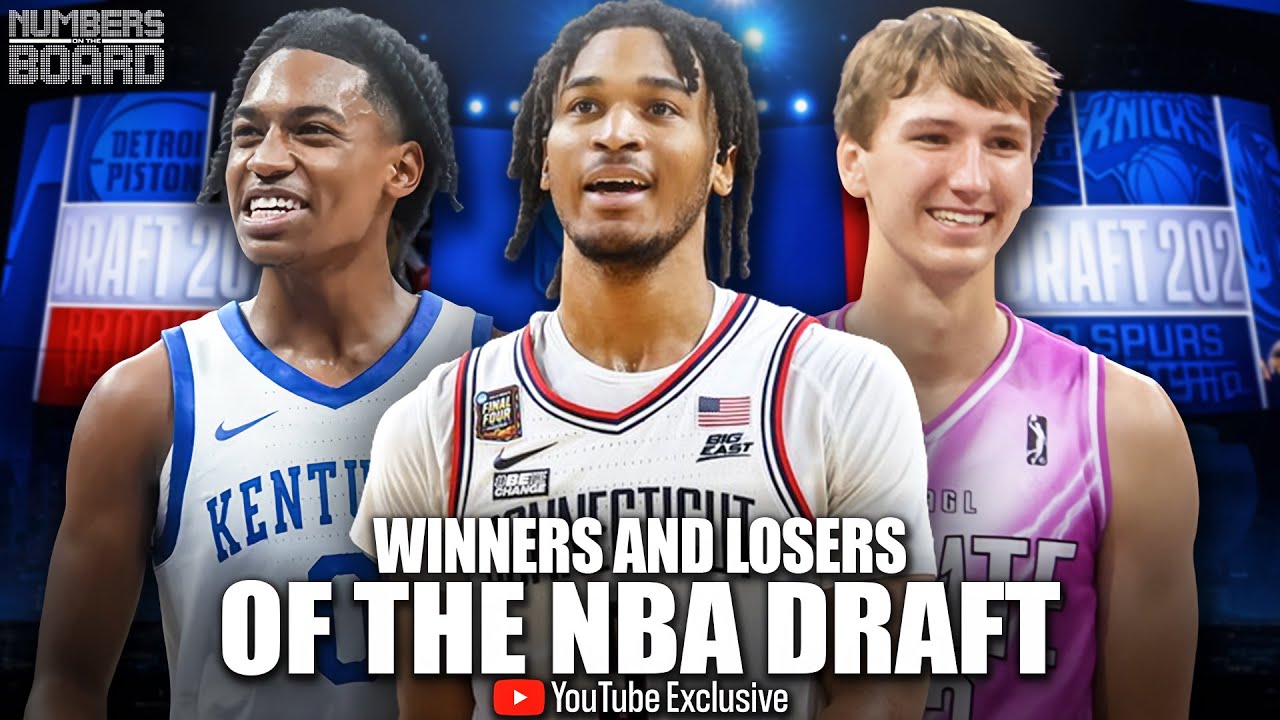 Winners and losers of the NBA Draft 👀 |  NOTB YouTube Exclusive