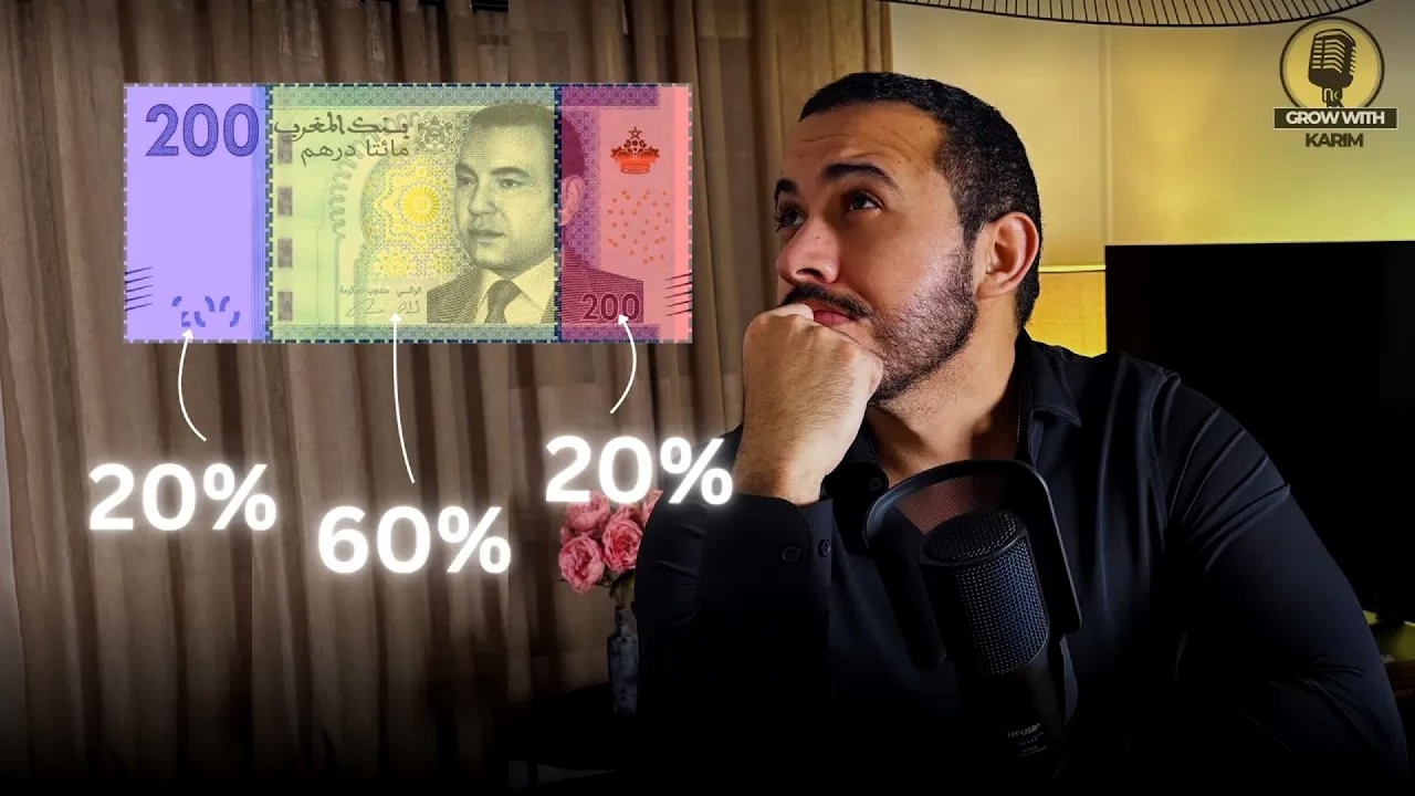 فين كيمشيو فلوسي ؟ | 💰 Learn the 60/20/20 rule
