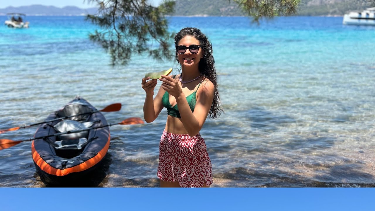 Decathlon Itıwıt Kano ile Selimiye Cennet Koyuna Gittik
