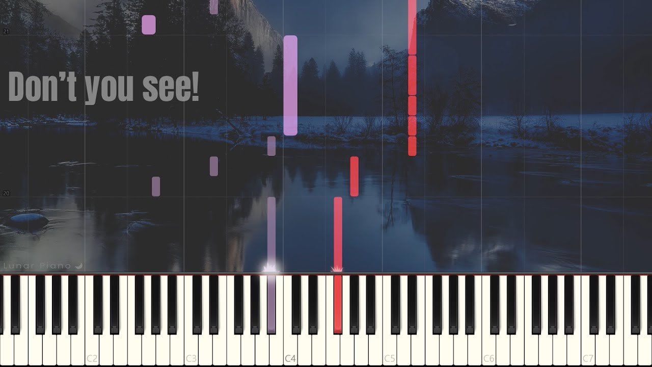 ZARD - 'Don't you see!' [Dragon Ball GT Ending] Piano Cover & Tutorial 피아노 커버 & 튜토리얼 by Lunar Piano