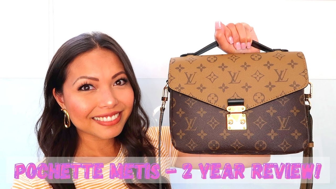 Сумка Louis Vuitton Pochette Metis Reverse Monogram Canvas — обзор за 2 года / Износ / WIMB 😍💕❤️