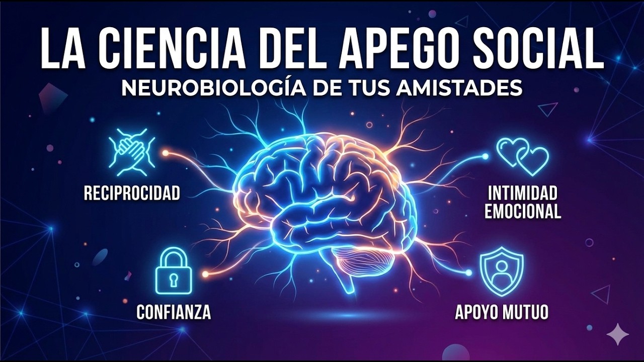 La AMISTAD es un ENGAÑO del Cerebro 🧠 (Apego Social Explicado)