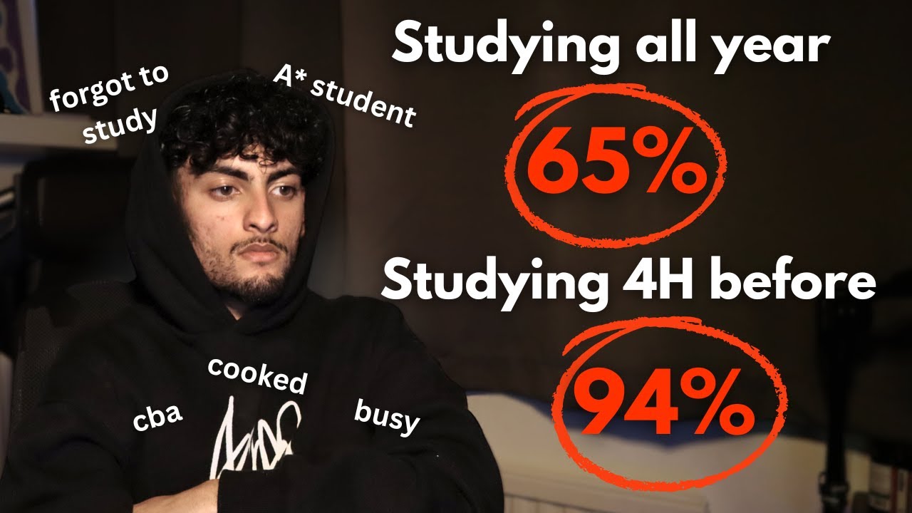 Give Me 3 Minutes and I’ll Show You How I Scored 94% by Cramming On Exam Day