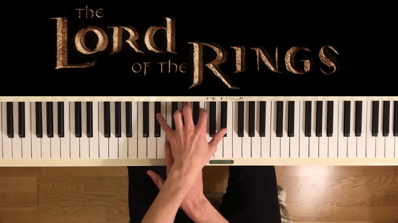 The Lord of the Rings theme - Piano Medley (+ sheets)