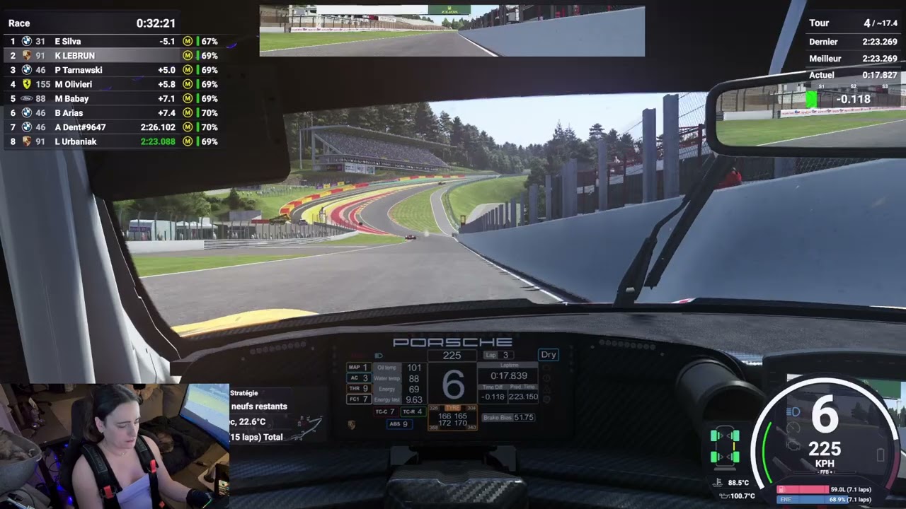 Le Mans Ultimate - Spa - Porshe LMGT3