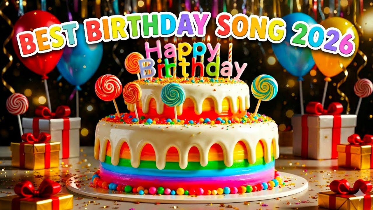 New Birthday Song 2026 | Impressive Birthday Cake Designs Epic Birthday Party Celebration