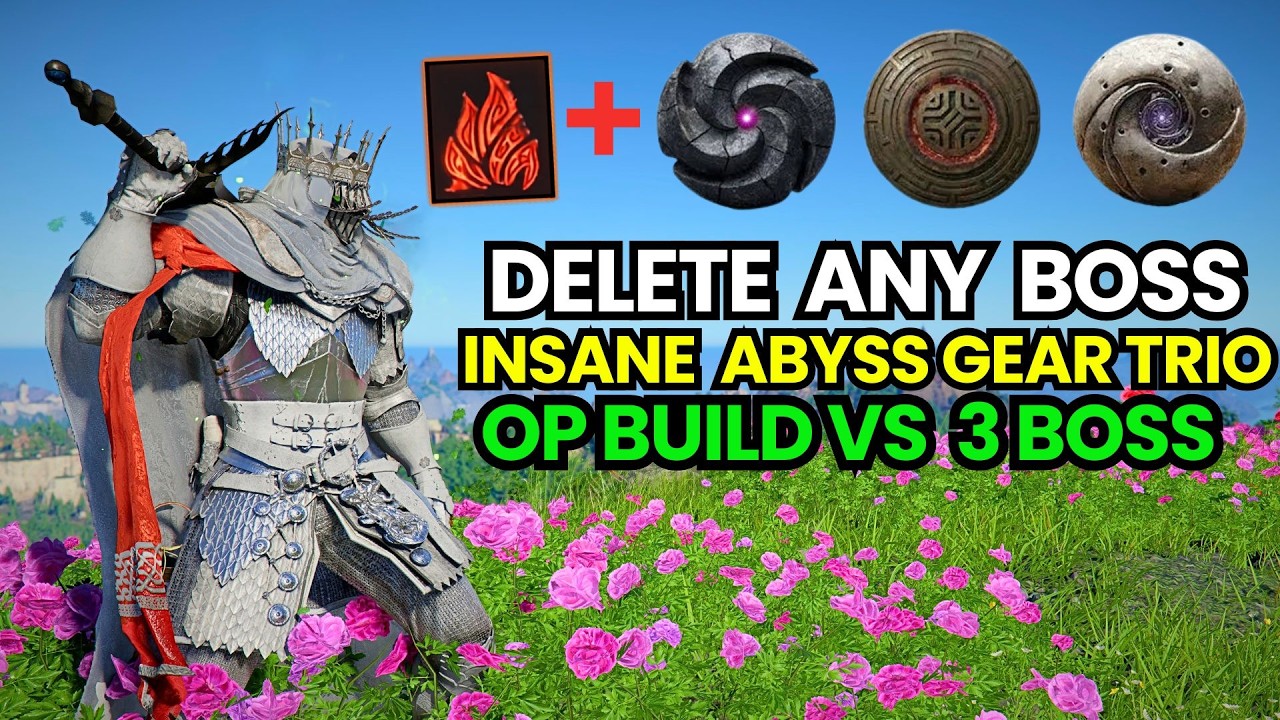 New Best OP Build + Insane Abyss Gear Trio to Delete Any Boss Easy in Crimson Desert
