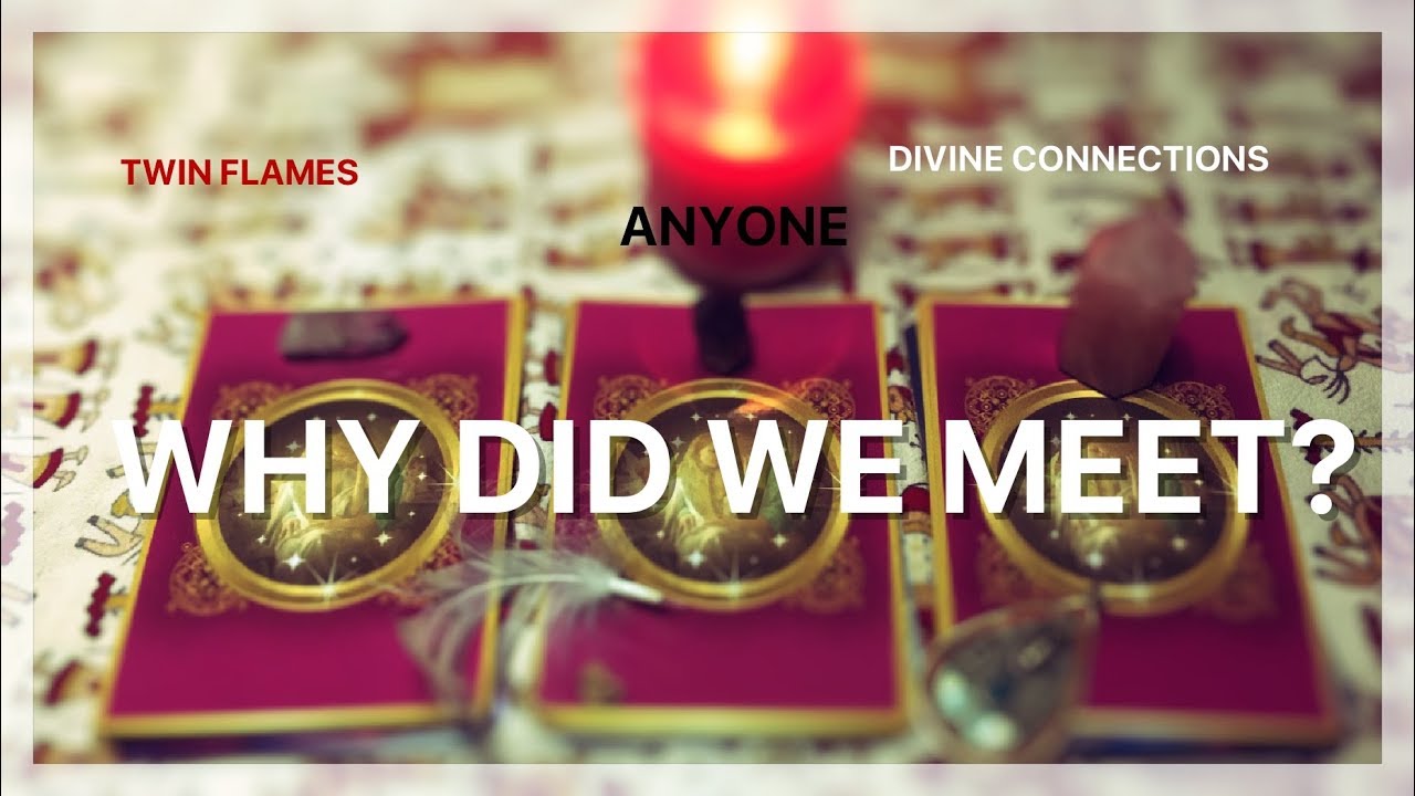 ❤️ PICK A CARD: Why did we meet? What is the purpose of this person in your life! ❤