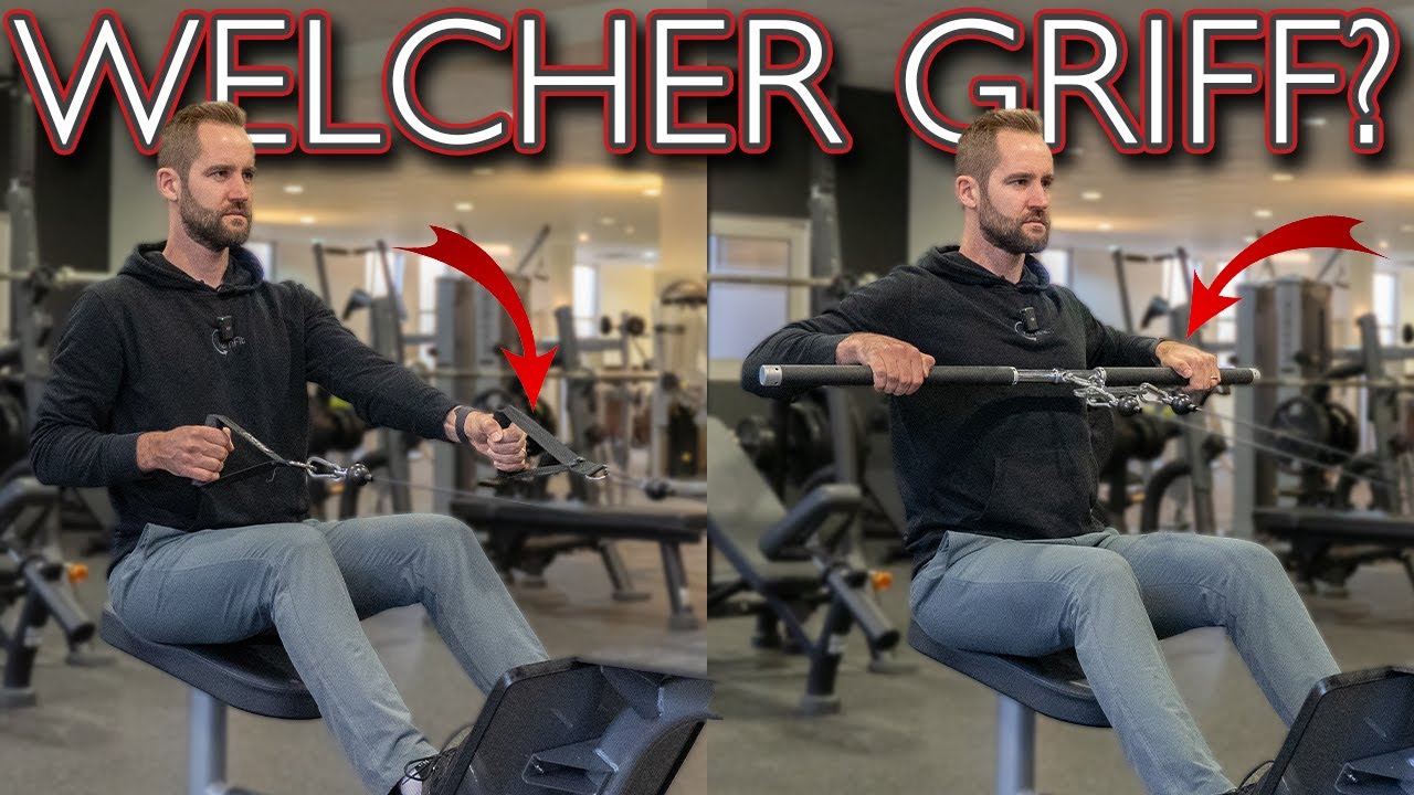 ENGER oder BREITER Griff beim RUDERN - was ist BESSER? | Griffvarianten erklärt | Kernfit