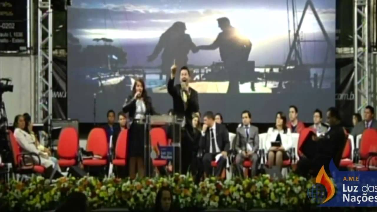 Gilberto e Priscilla - Arrebatamento -  Congresso da A.M.E. Luz das Nações 2014