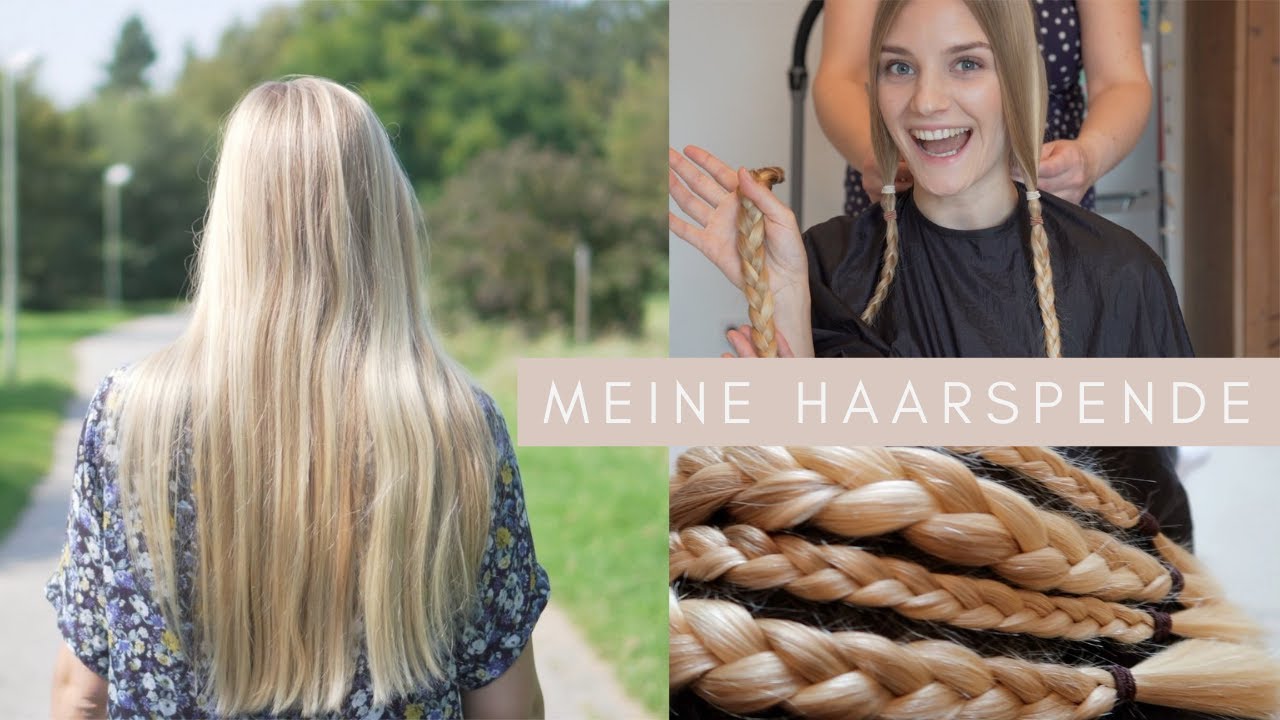 ICH SPENDE MEINE HAARE