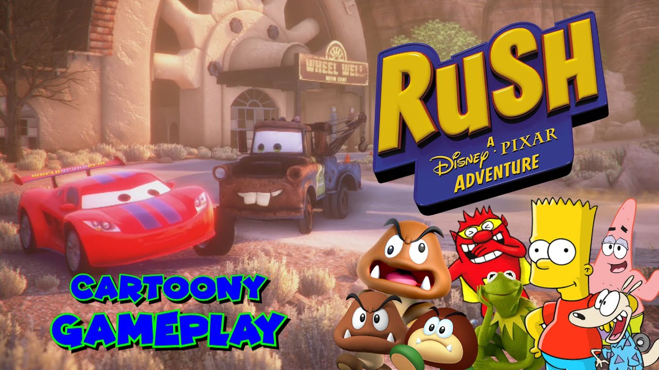 Cartoony Gameplay: RUSH: A Disney • PIXAR Adventure PART 2