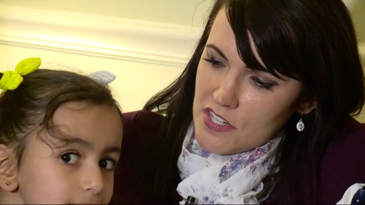Maryland woman 'adopts' Syrian family