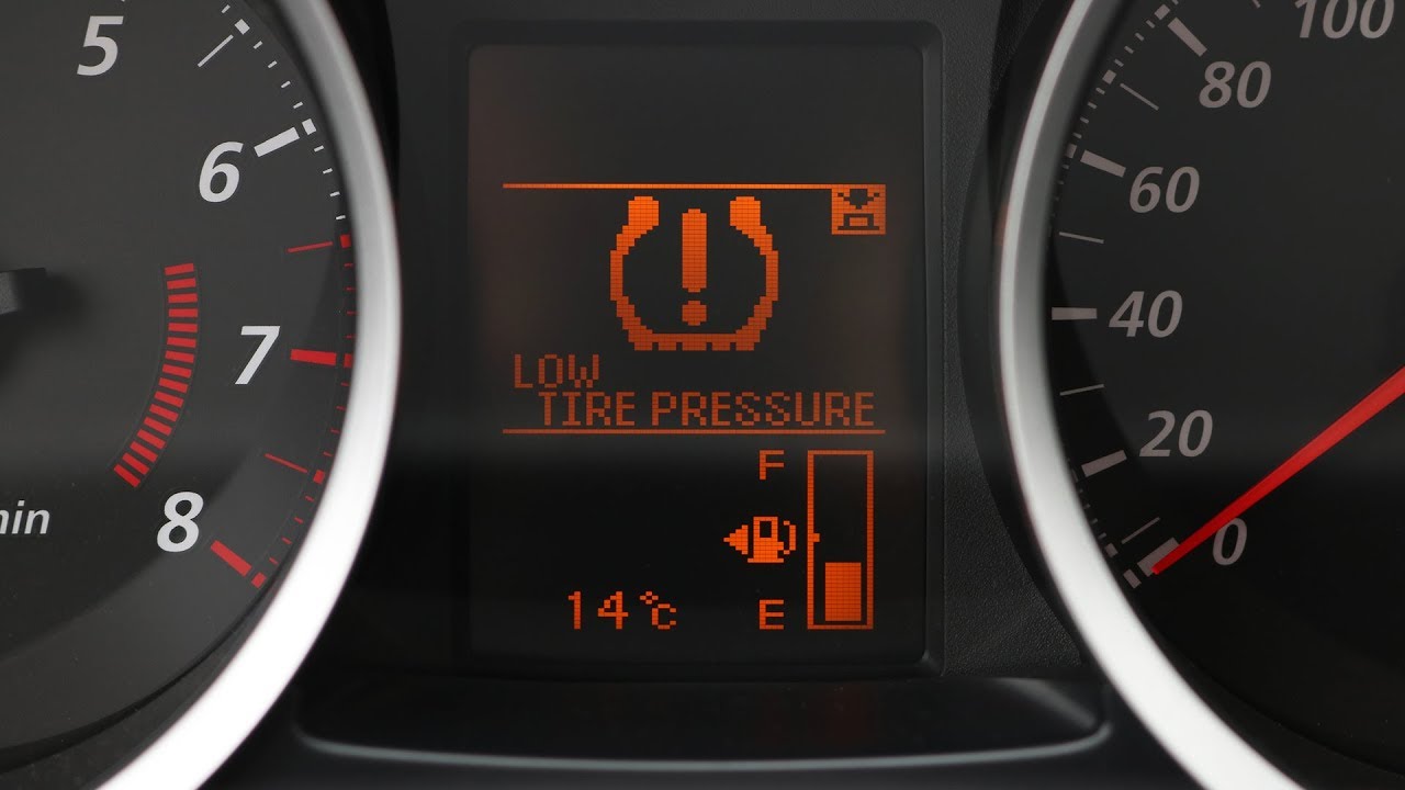 Mitsubishi Lancer - Low Tire Pressure Light Reset