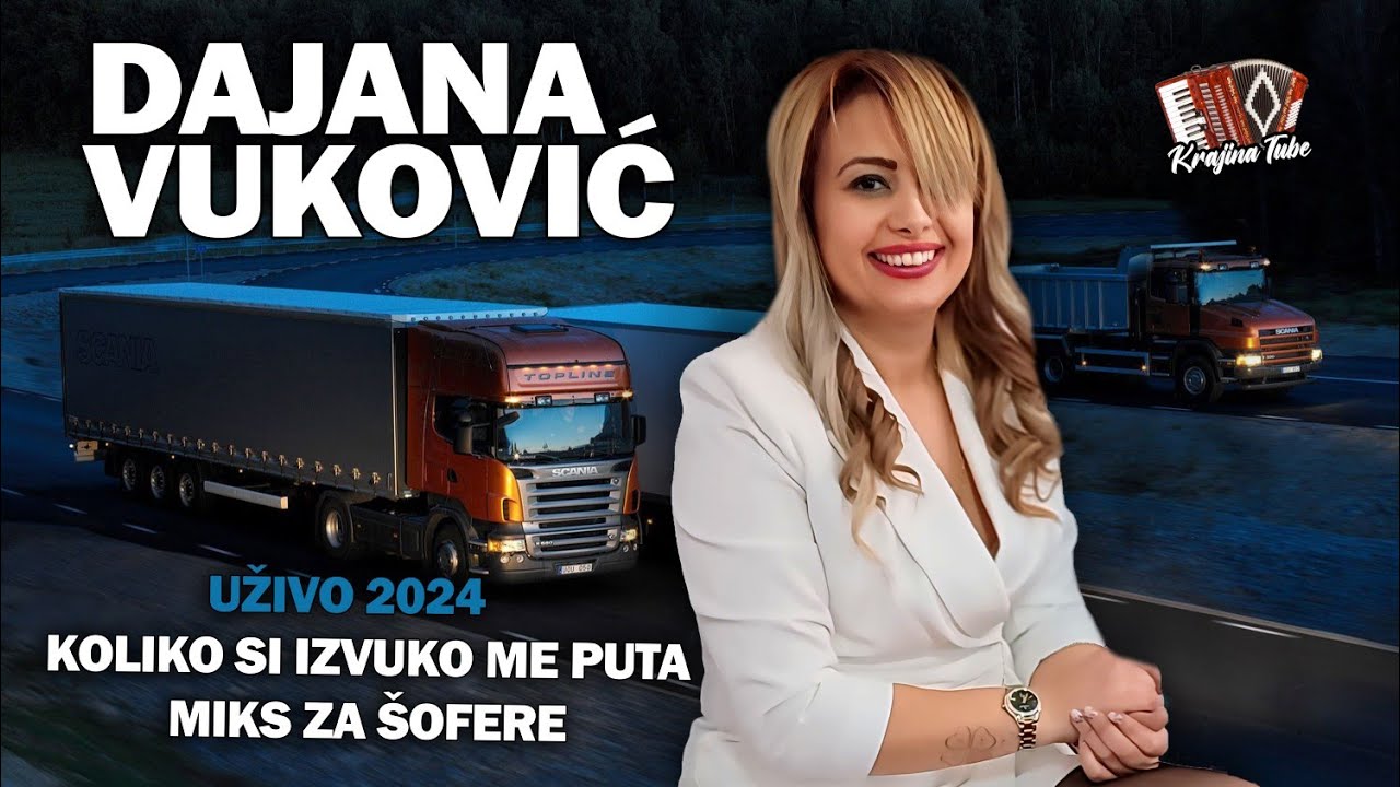 Dajana Vuković - Koliko si izvuko me puta Miks za šofere (Uživo 2024)