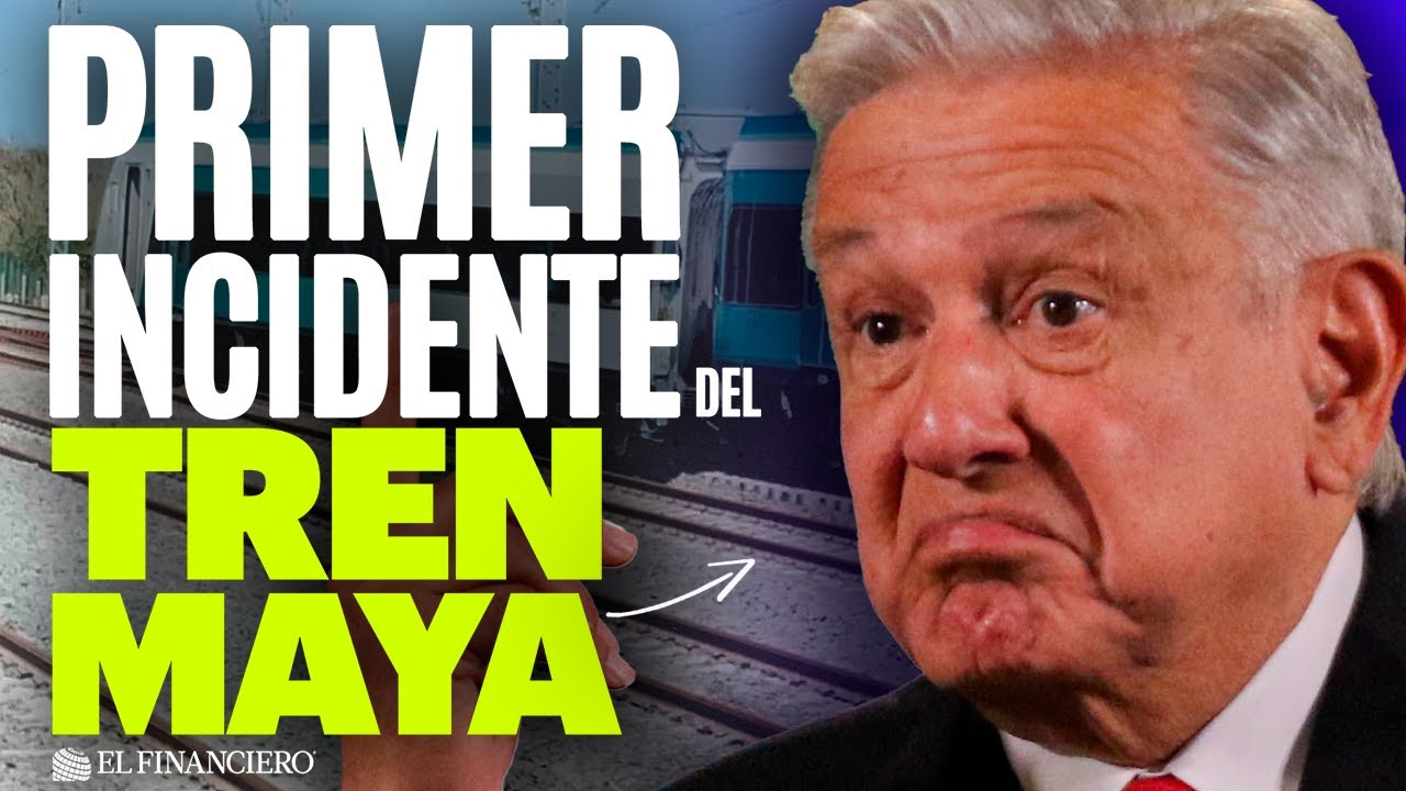 Santo inicio de Semana para AMLO | Tren Maya se descarrila en Yucatán