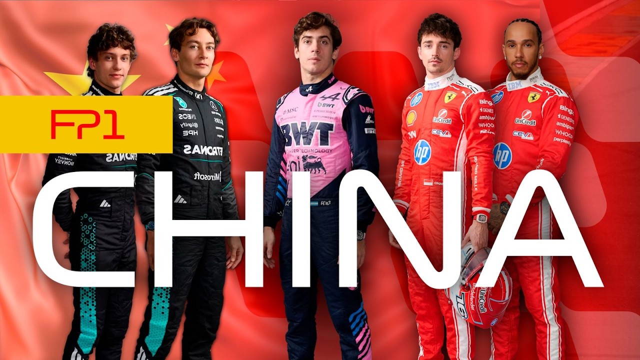 🛑 F1 CHINA EN VIVO | COLAPINTO en la PRÁCTICA 1 - FÓRMULA 1 -13/03/2026