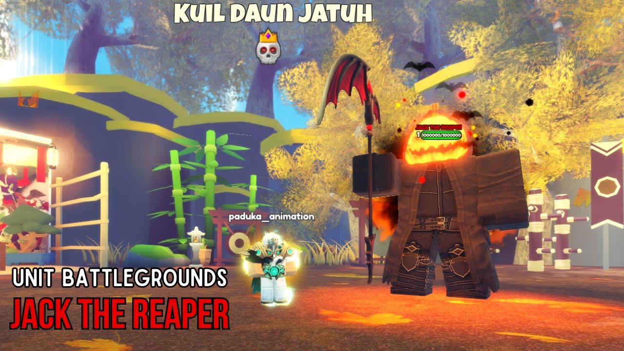 SOLO JACK THE REAPER (NEW BOSS) - UNIT BATTLEGROUNDS - ROBLOX