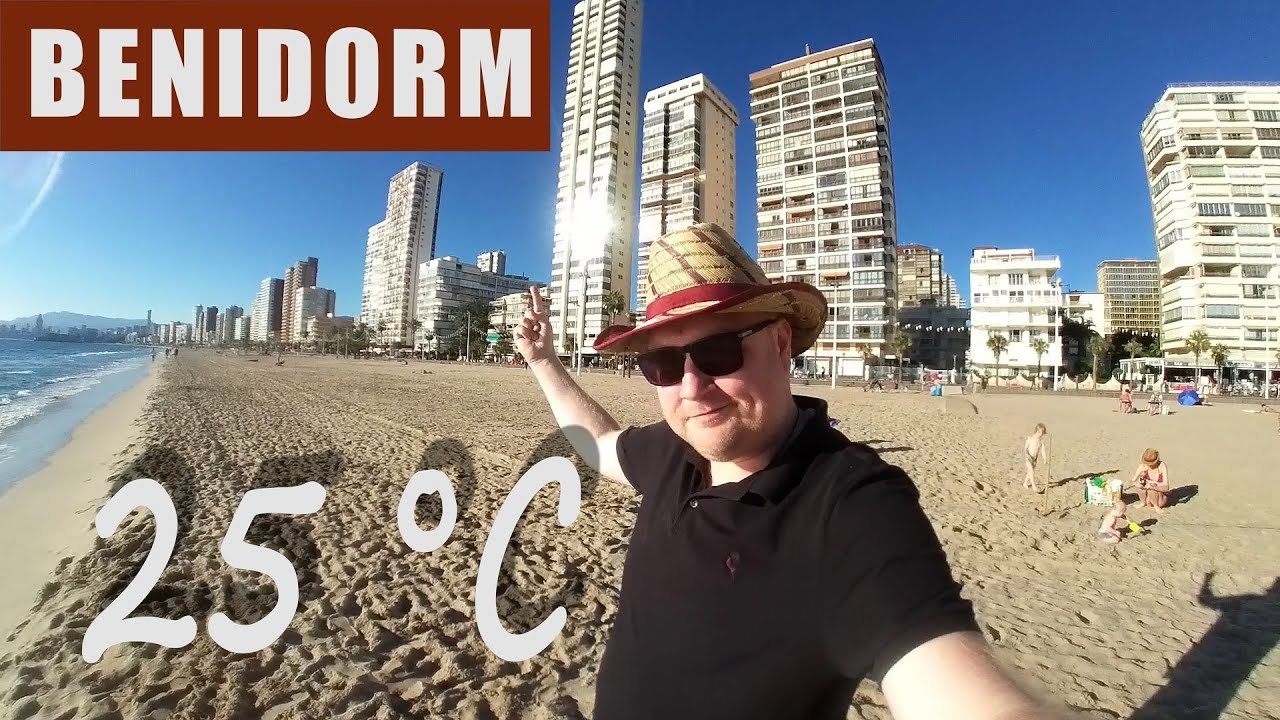 Teplo jen 20 hodin autem z Česka  |  Benidorm na jihu Španělska