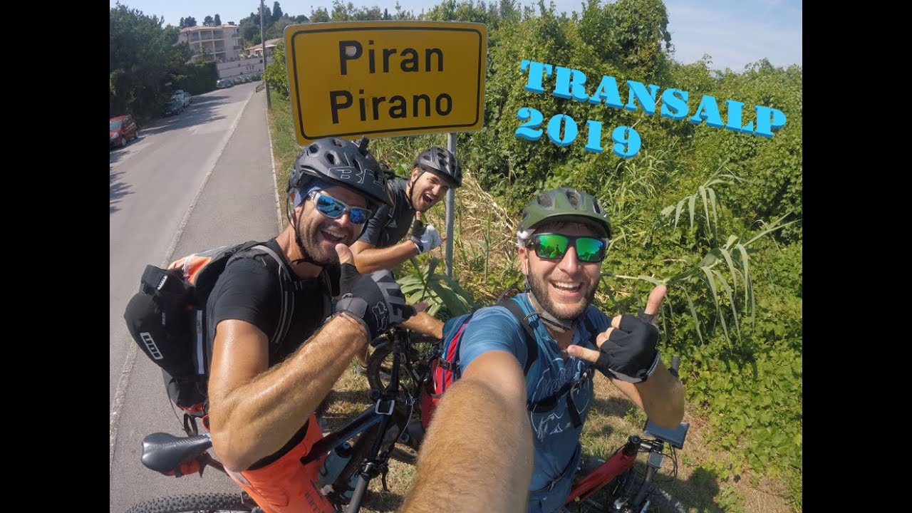 ★Transalp 2019 mit dem MTB von Villach durch Slowenien nach Piran