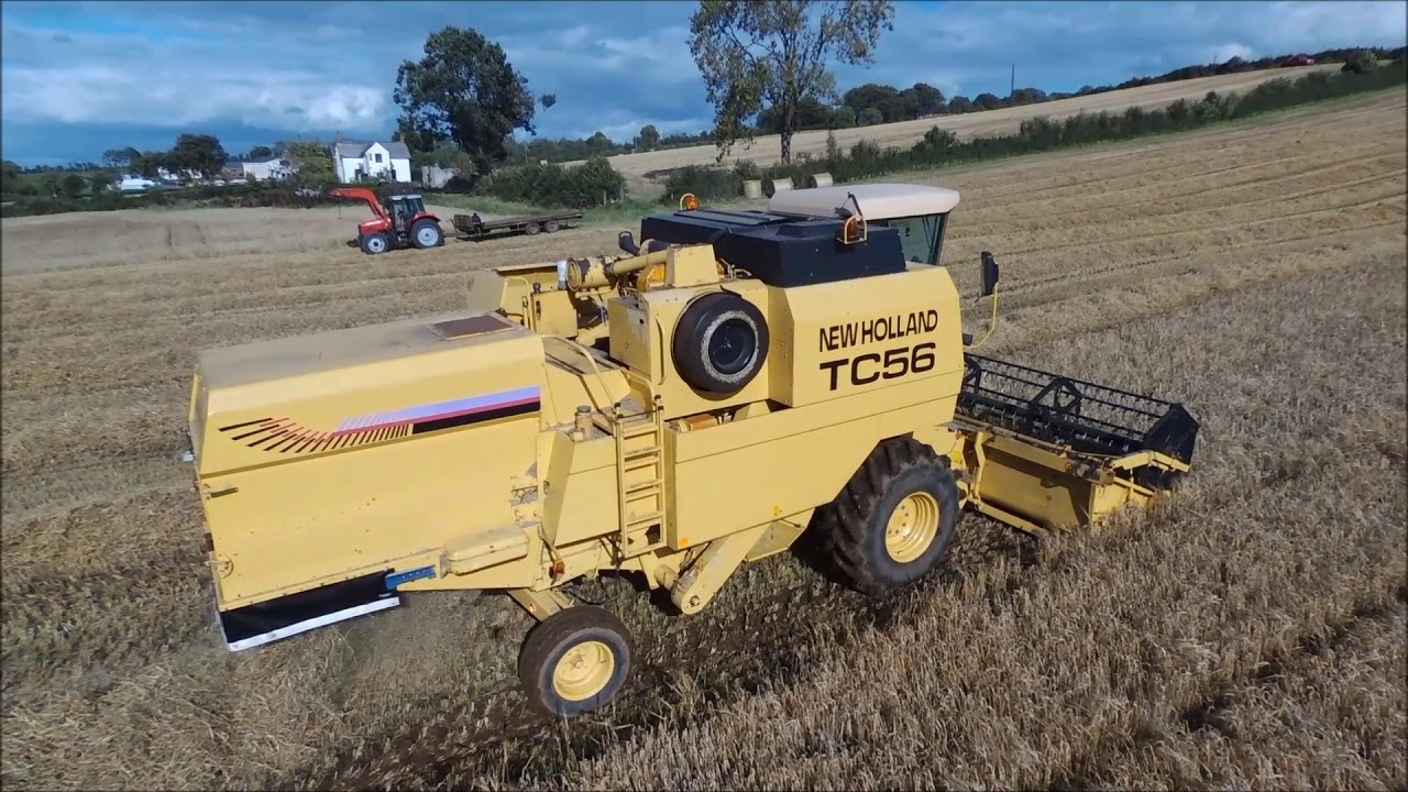 Combining Spring Barley 2018