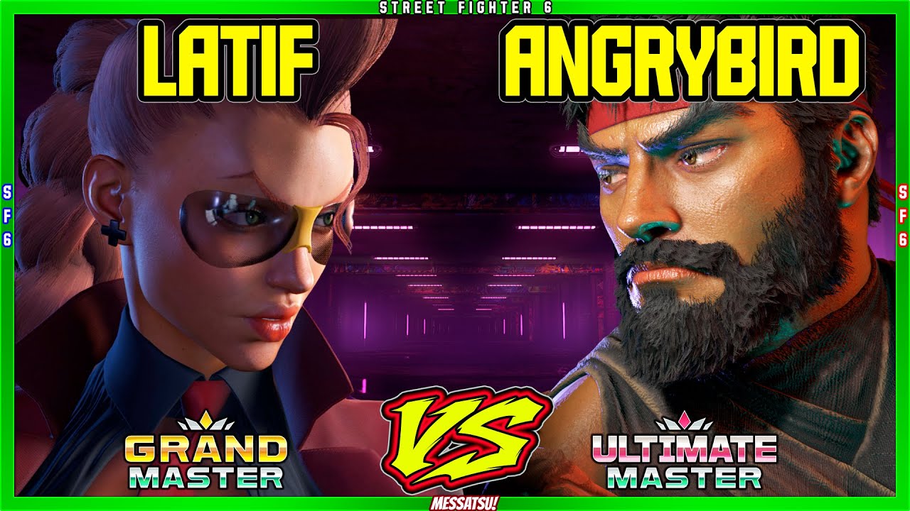 SF6 Latif (C.Viper) VS AngryBird (Ryu)💥Messatsu!💥スト6💥Street fighter 6