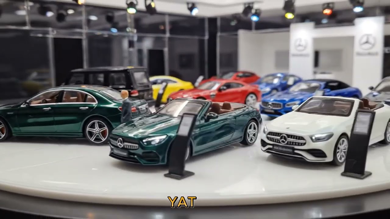 Huge Mercedes Benz 118 Scale Diecast Car Collectio