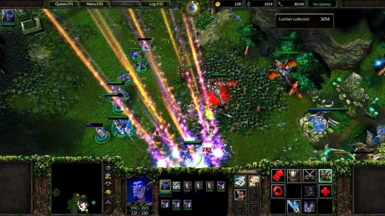 Warcraft 3 - Сумерки богов - Сюжет - Готовьтесь к битве! - 01