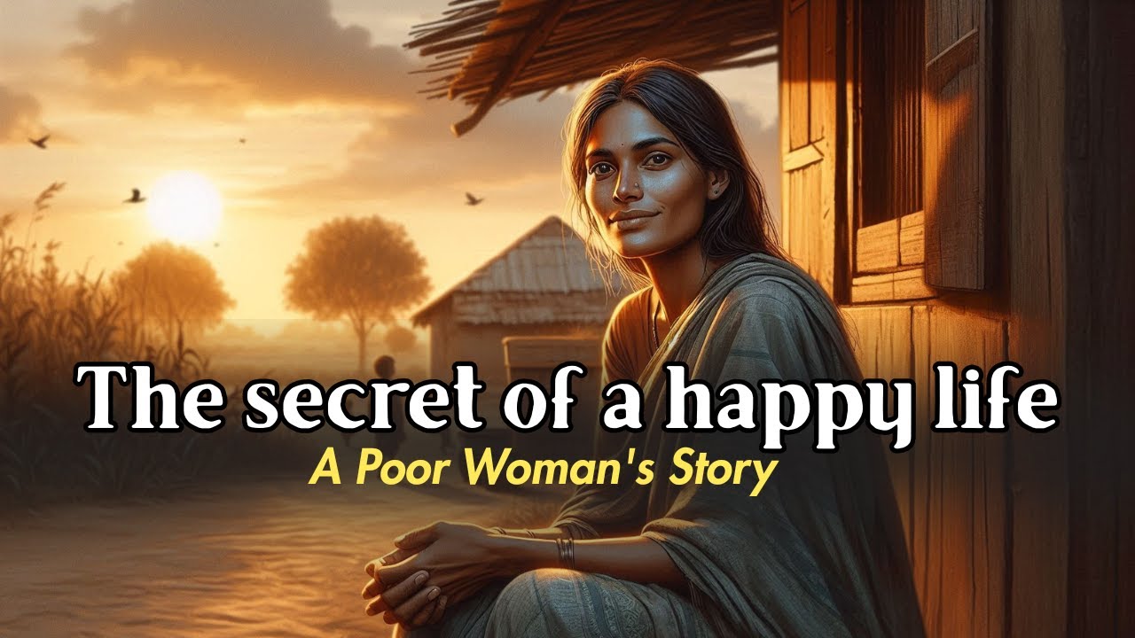 The Secret of a Happy Life | A Poor Woman's Story | Motivational Story