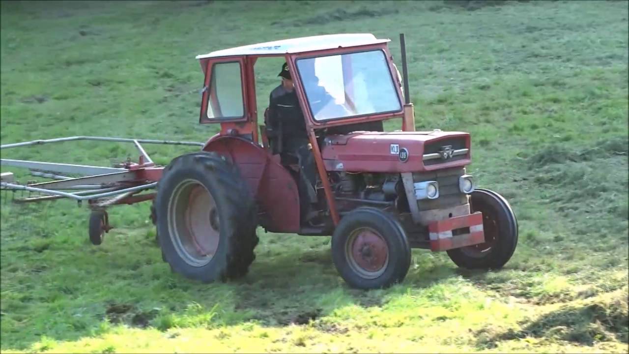 #MasseyFergauson 135 Festgefahren #Fail #Berglandwirtschaft #EXTREM !!!