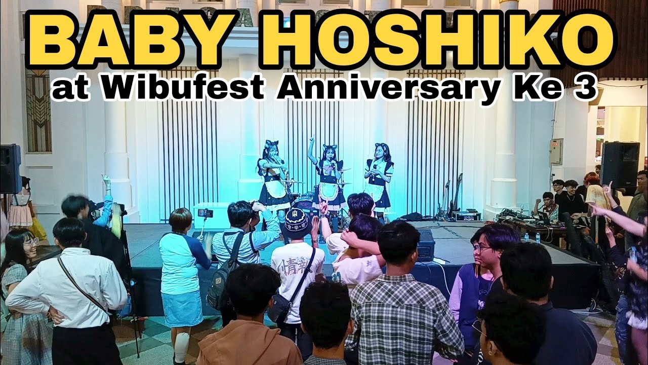 BABY HOSHIKO at Wibufest Anniversary Ke 3 (Braga Citywalk Bandung) | Full Video