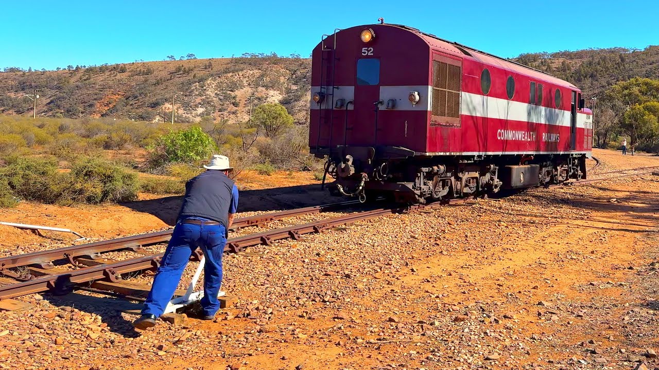 CR NSU52 Negotiates The Triangle At Woolshed Flat - Pichi Richi Explorer May25