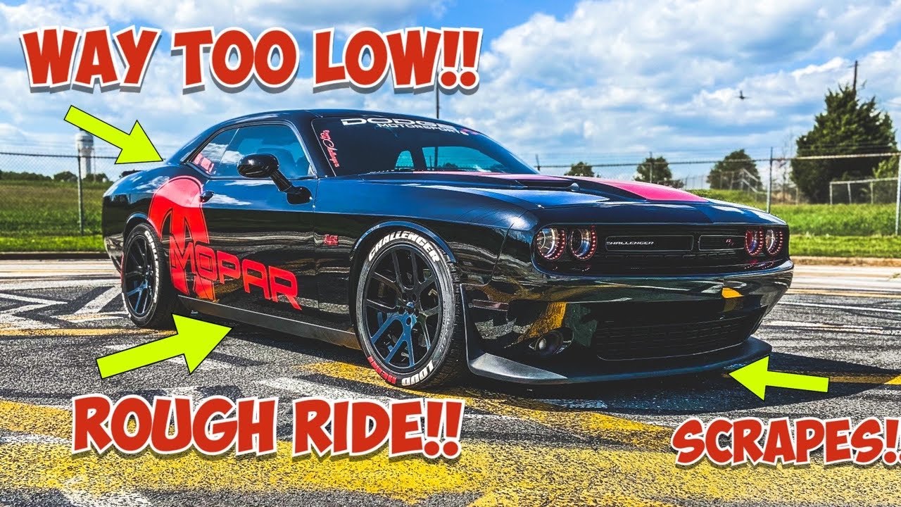 Было ли занижение клиренса моего Daily Driven Dodge Challenger ПЛОХОЙ идеей!!??