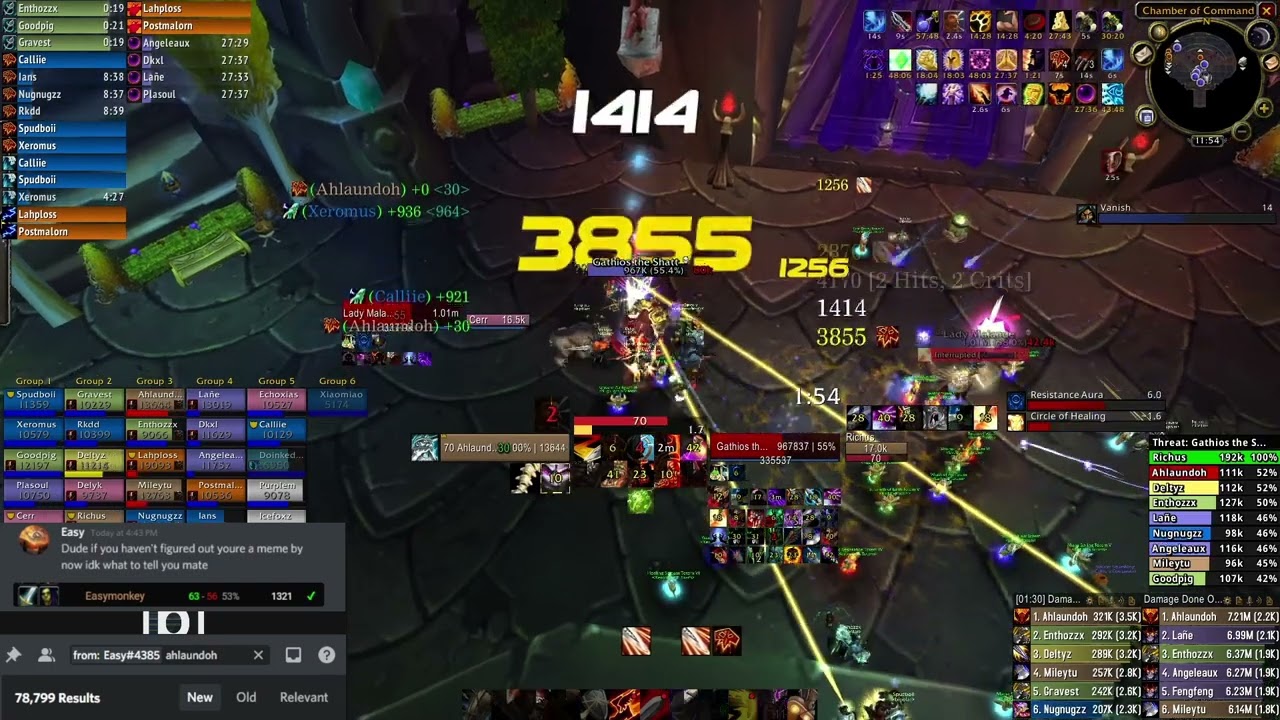 #1 World DPS All Classes Illidari Council | Burning Crusade Classic Fury Warrior