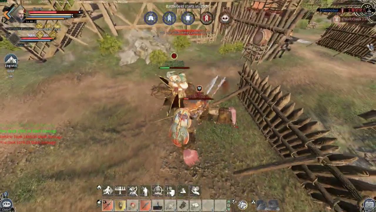 Myth of Empires - PvP - TOMANDO PREFEITURA