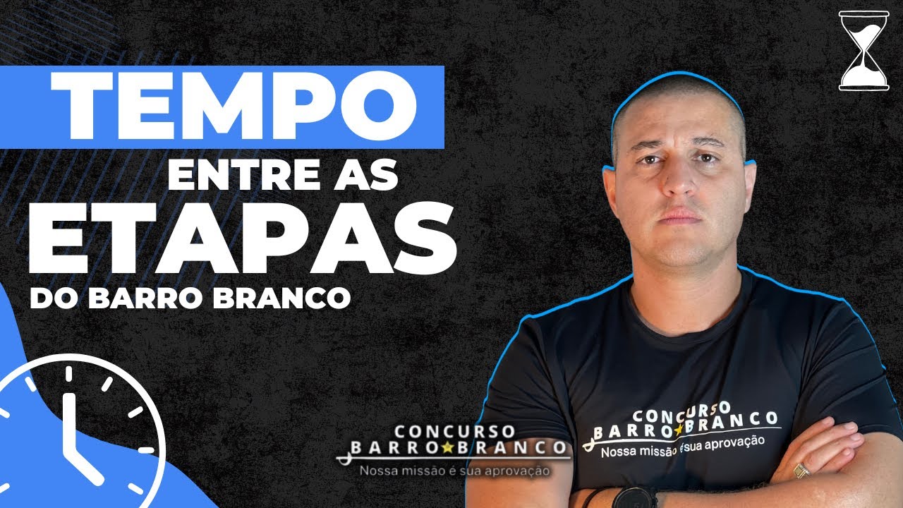 TEMPO ENTRE AS ETAPAS DO BARRO BRANCO!? | Por Alexsandro Gomes