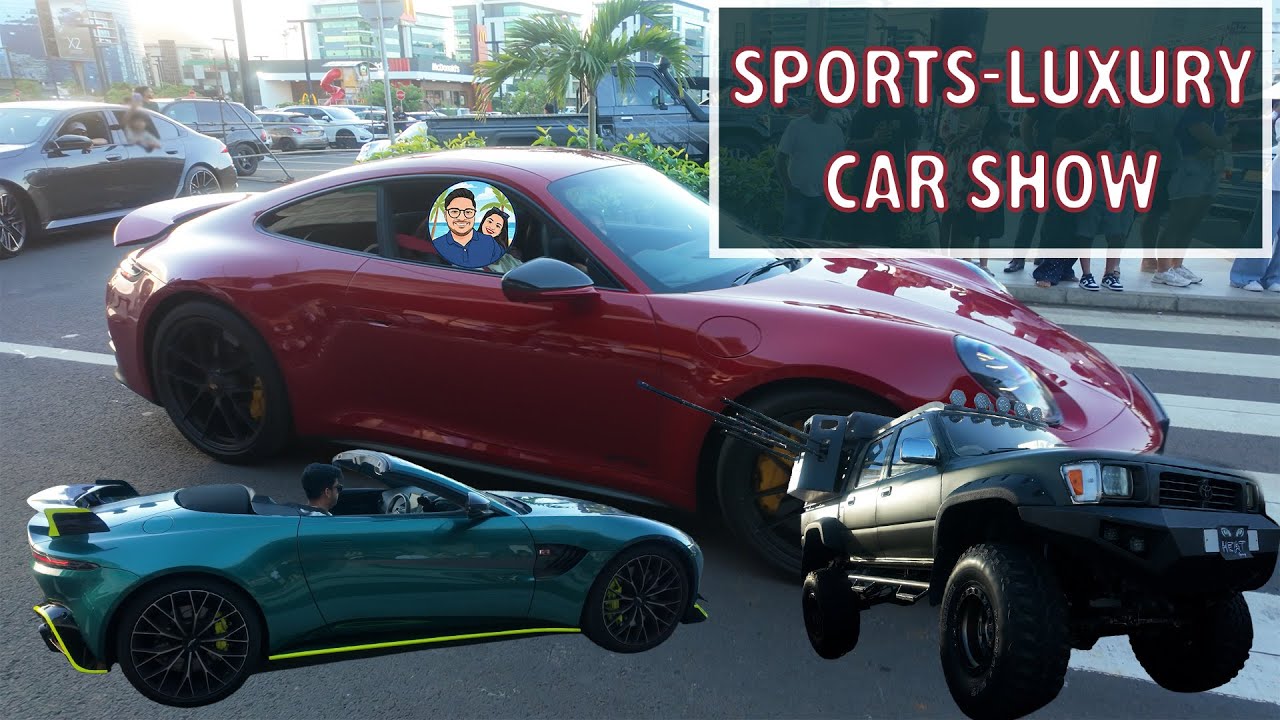 Sports Car Show at Tribeca Mall Mauritius | Luxury Car Show