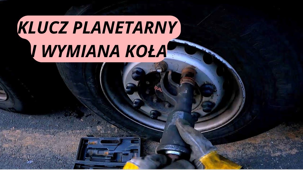 WYMIANA KOŁA/KLUCZ PLANETARNY/PORADY DLA POCZĄTKUJĄCEGO KIEROWCY