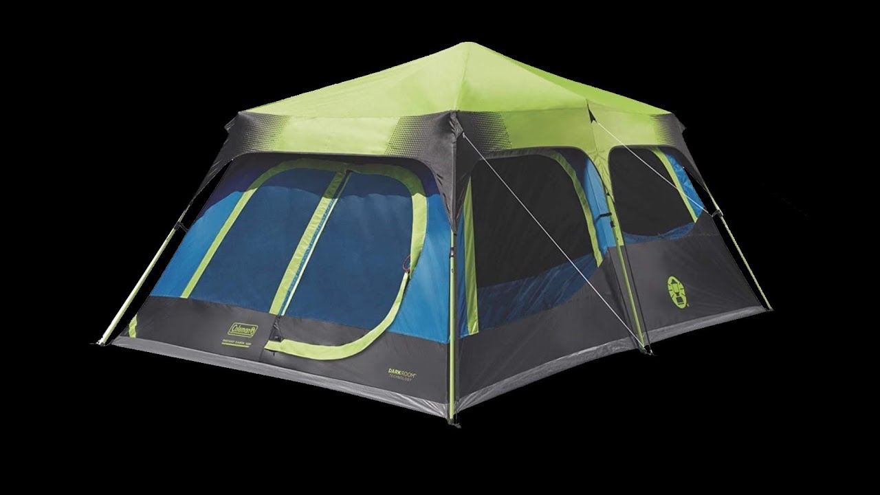 Coleman Darkroom Instant Tent 10' x14' 10 person review
