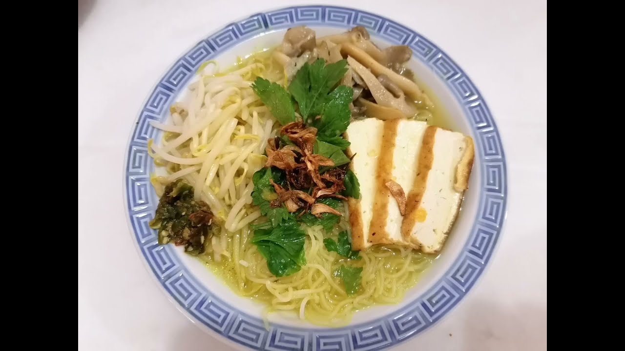 印尼素多米粉 Indonesian soto rice noodle