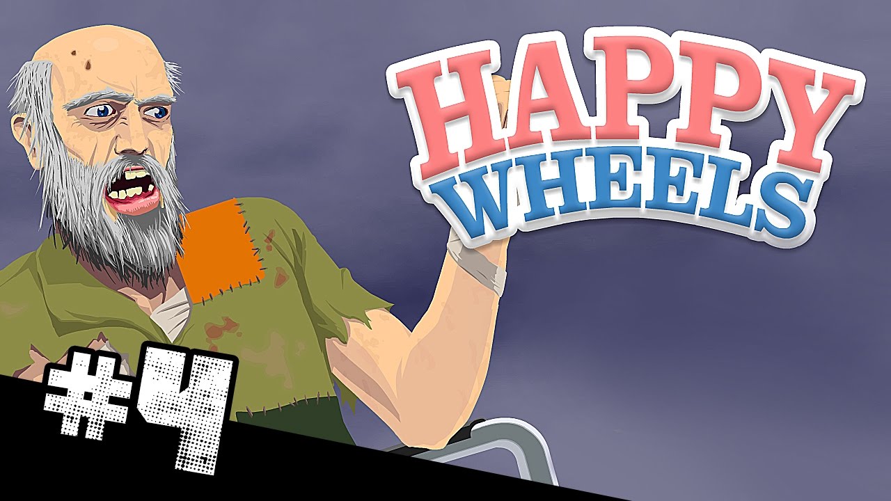 Happy Wheels прохождение для iOS ► Wheelchair Guy 1-2 уровни