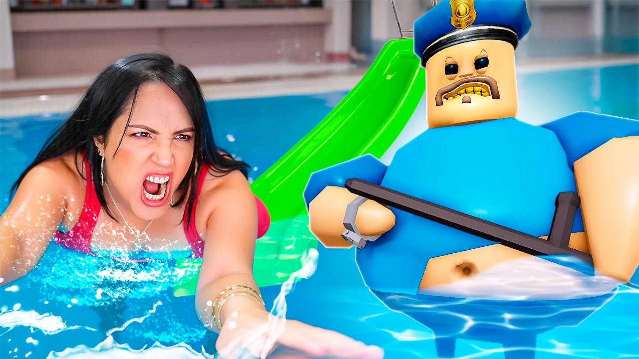 PODREMOS SOBREVIVIR la PRISIÓN INUNDADA de Barry en Roblox? 😬 Sandrsa Cires Play