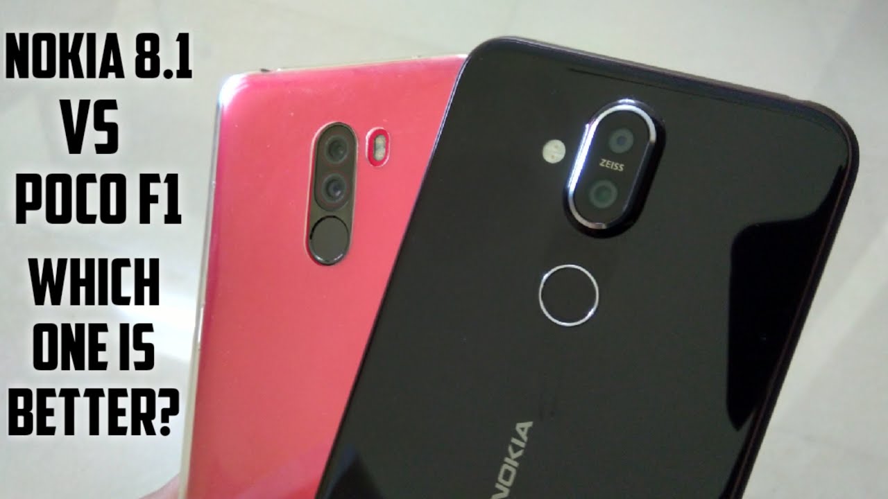 Nokia 8.1 Vs Poco F1 Camera Comparison! Video Samples blind Test!