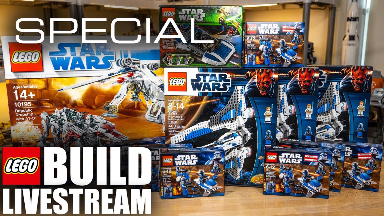 Building Mandalore in LEGO Livestream! (Special)