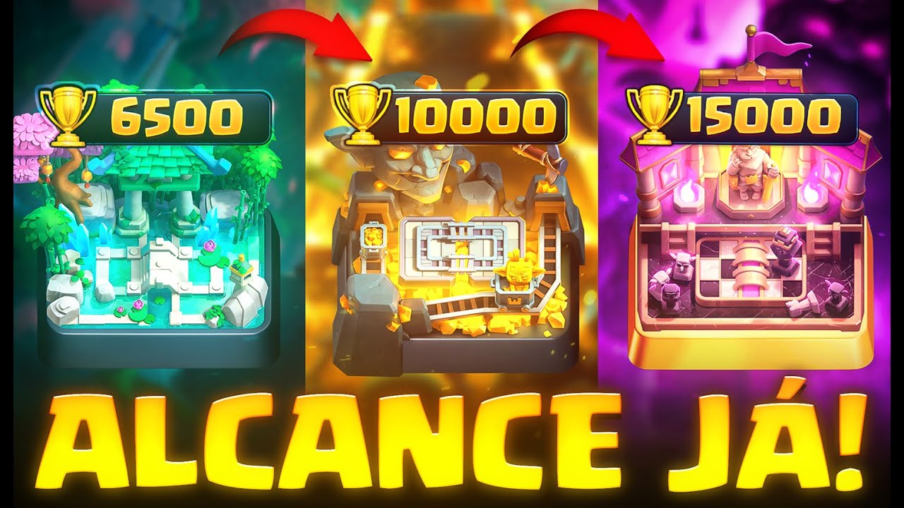 DECKS MAIS FÁCEIS PARA ALCANÇAR O TOPO DO CLASH ROYALE!