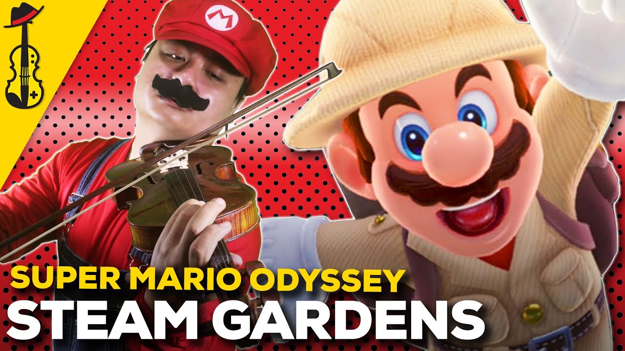Super Mario Odyssey: Steam Gardens (Symphonic Metal Cover) || String Player Gamer