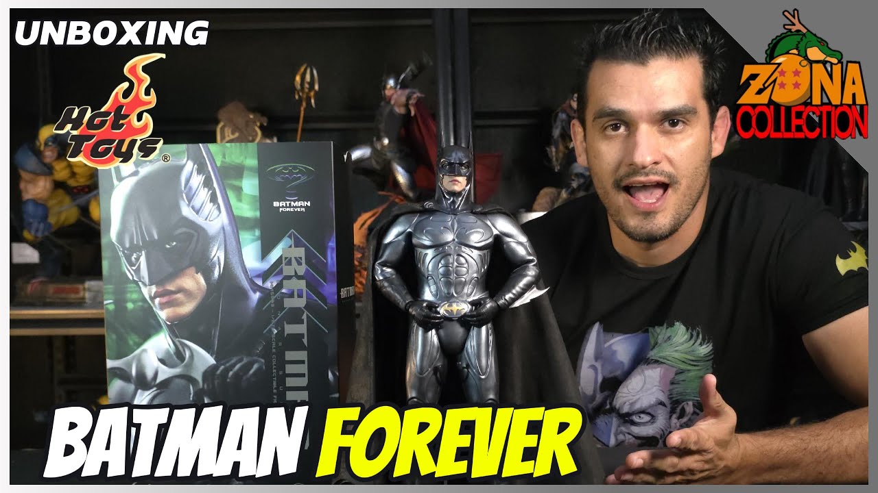 BATMAN FOREVER 🦇 by |HOT TOYS| Unboxing y Review en Español