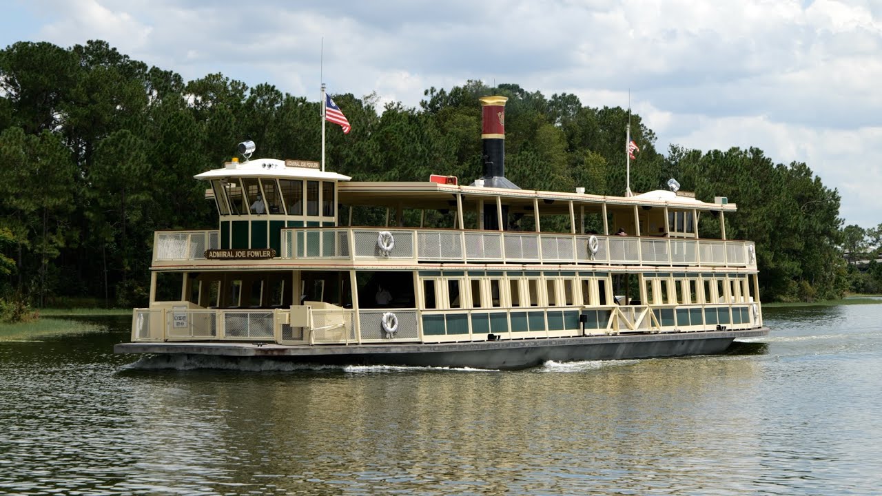 Magic Kingdom Ferry Boat Complete Ride Experience in 5K! Walt Disney World Orlando Florida July 2020