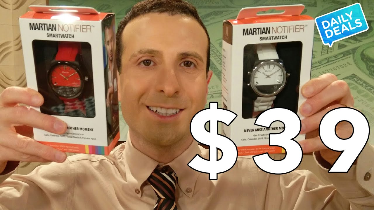 $39 Android & Apple Smartwatch, Smartwatches For iPhone  ► The Deal Guy