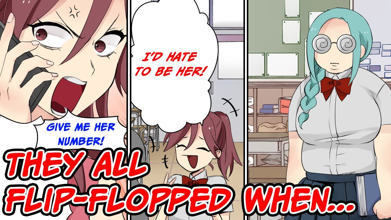 Our unattractive classmate had a makeover and became famous... [Manga dub]
